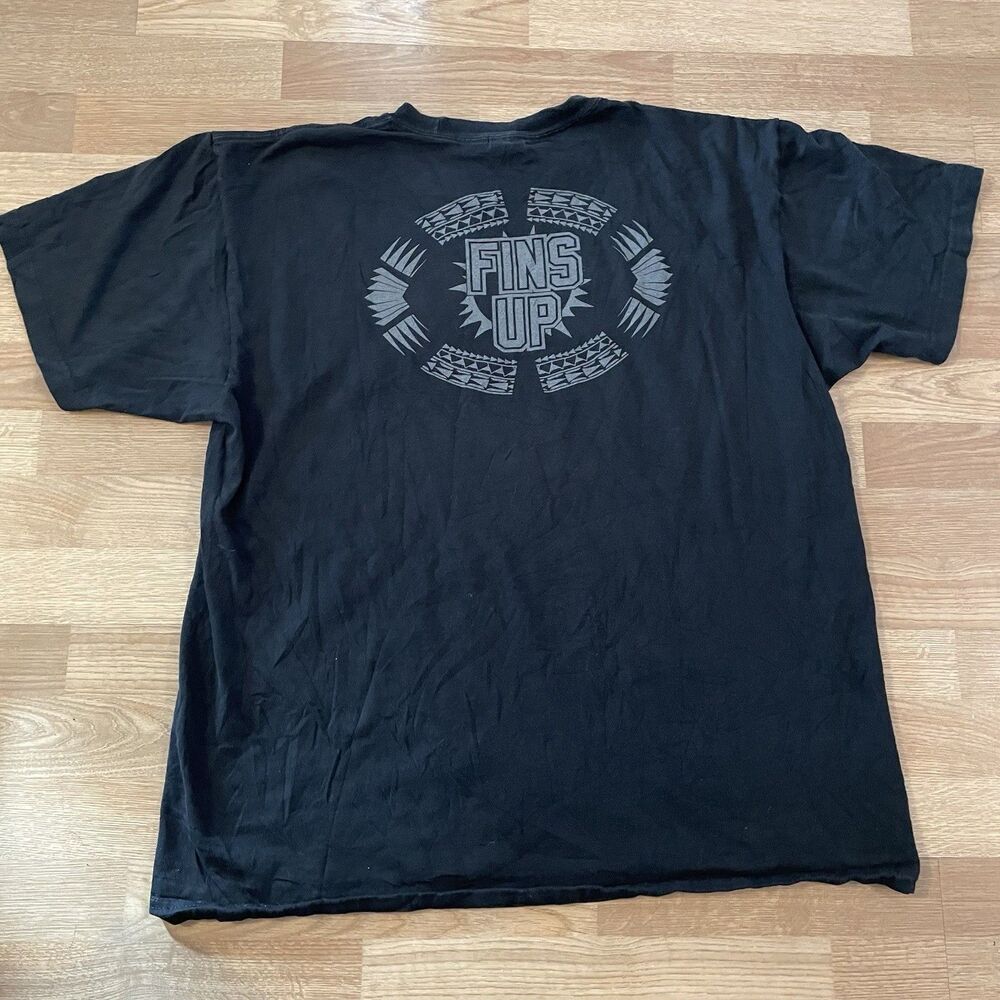 Vintage Shaka Wear Miami Dolphins Black Graphic T-Shirt Size 2XL rare - Picture 8 of 9